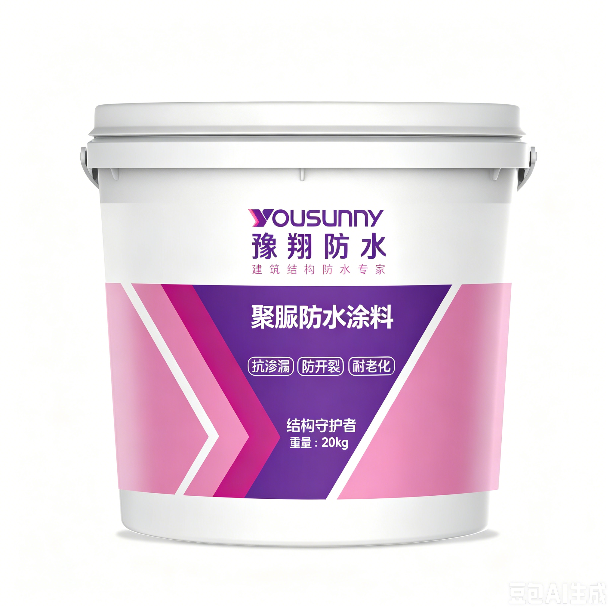 Non-solvent single-component polyurethane waterproof coating